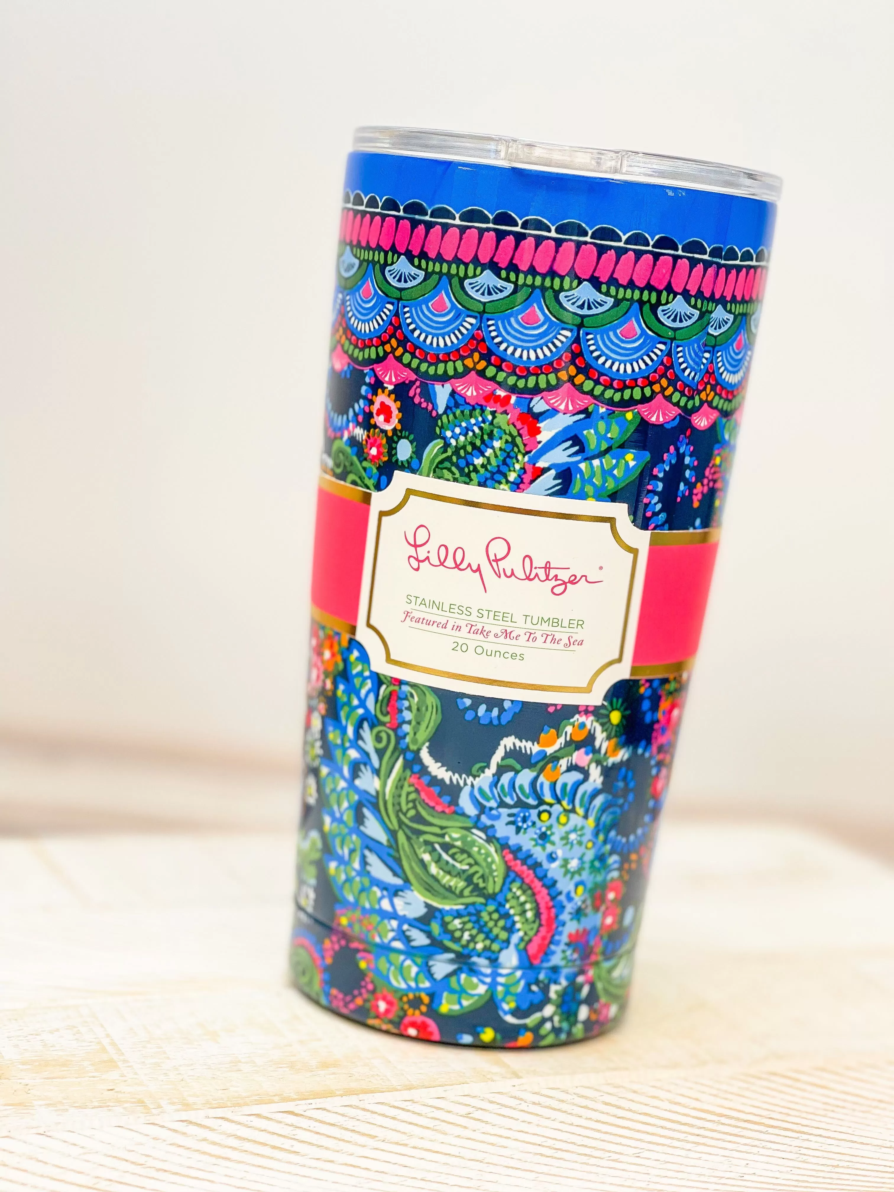 Stainless Steel Thermal Mug by Lilly Pulitzer - Take Me To The Sea