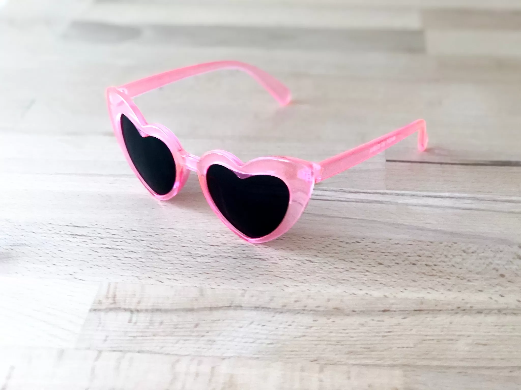 Sunglasses heart - Pink flamingo (one pair left)