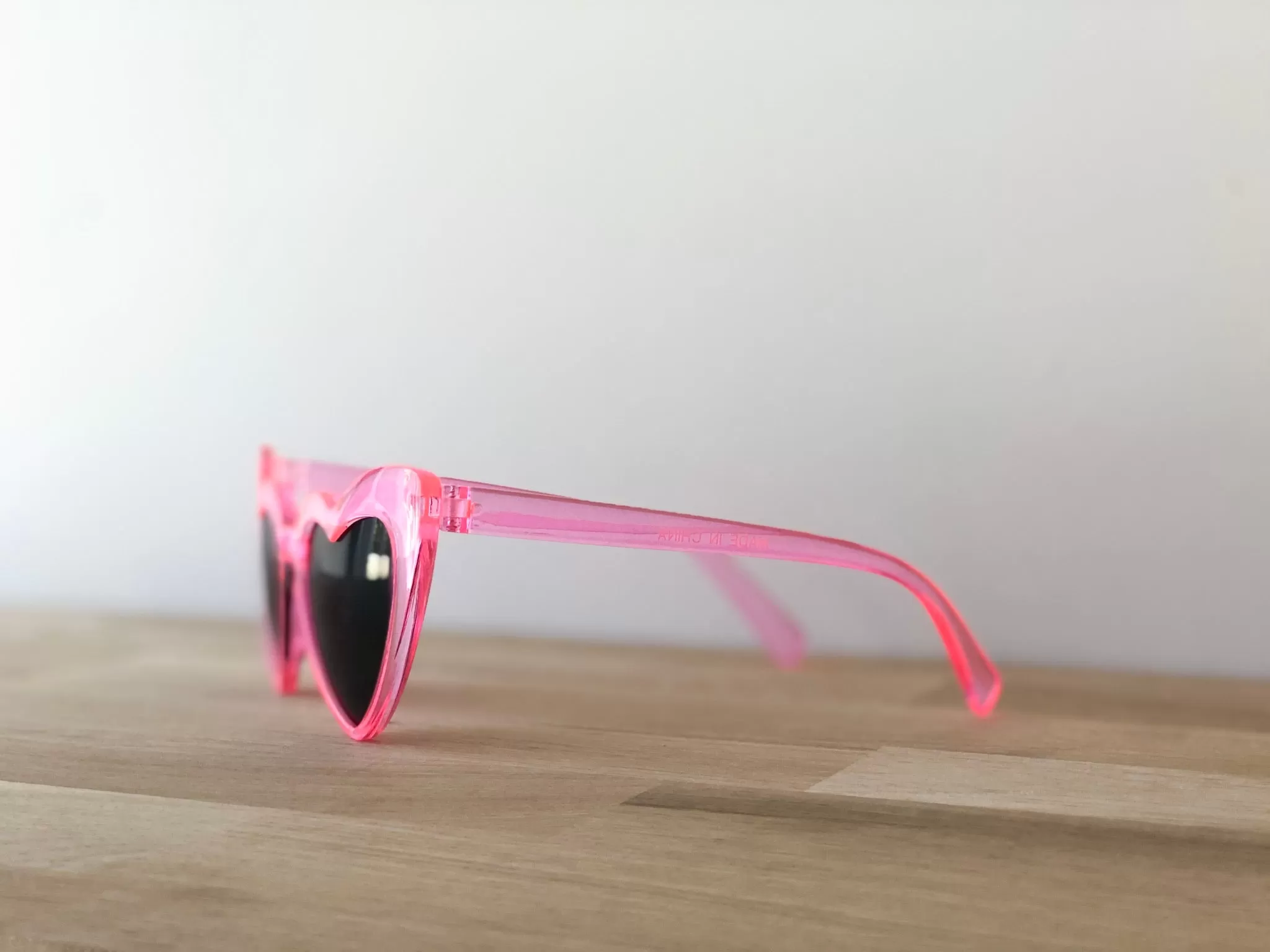 Sunglasses heart - Pink flamingo (one pair left)