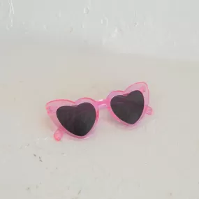 Sunglasses heart - Pink flamingo (one pair left)