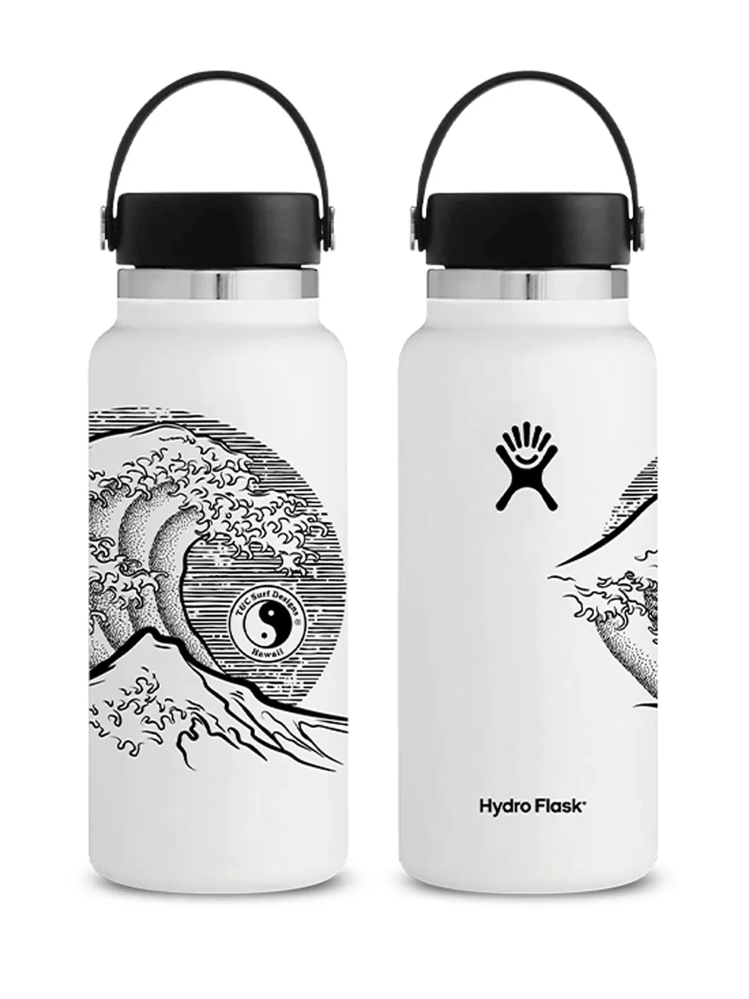 T&C Surf 32 oz Stoked Hokusai Hydro Flask