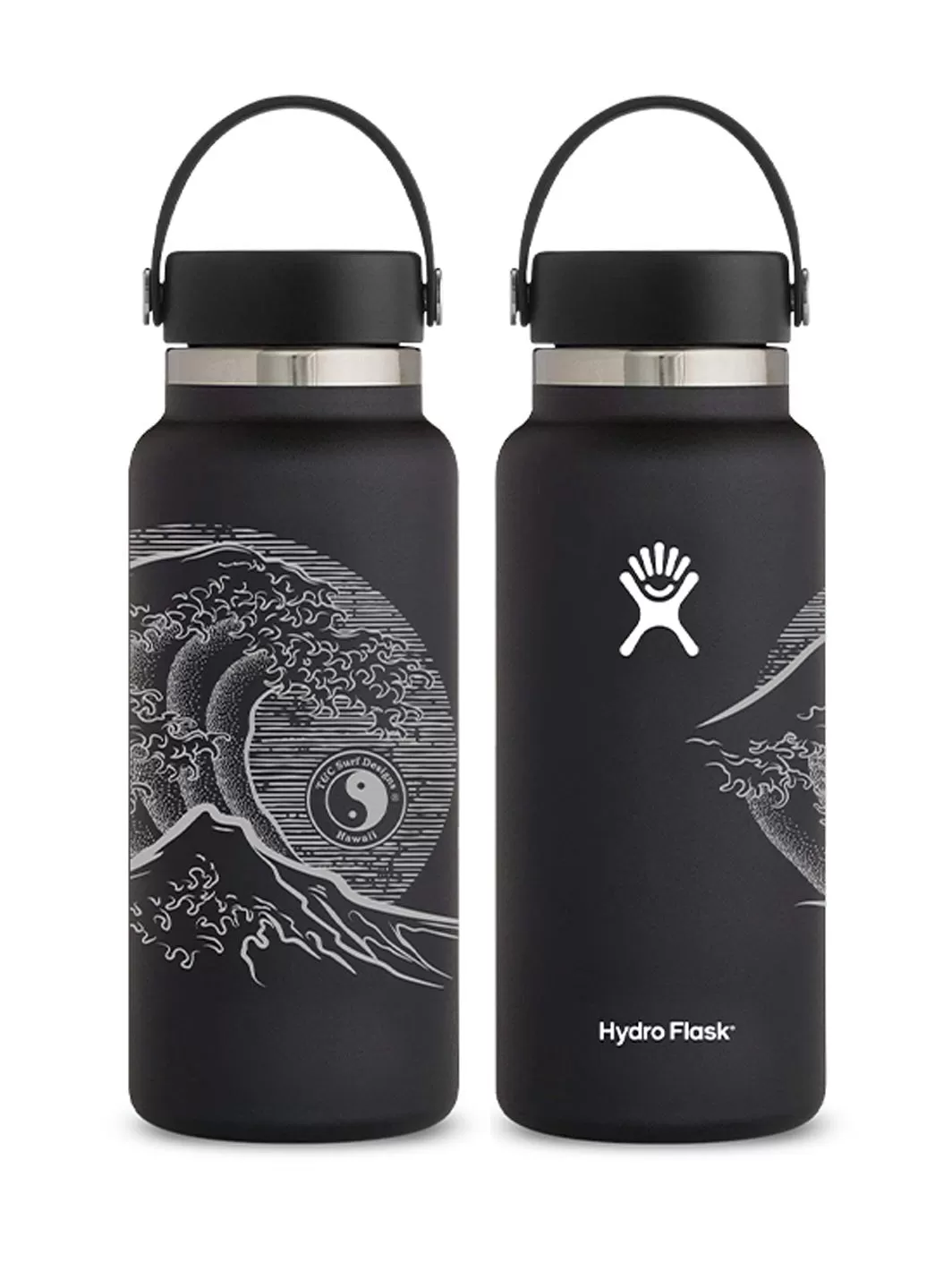 T&C Surf 32 oz Stoked Hokusai Hydro Flask