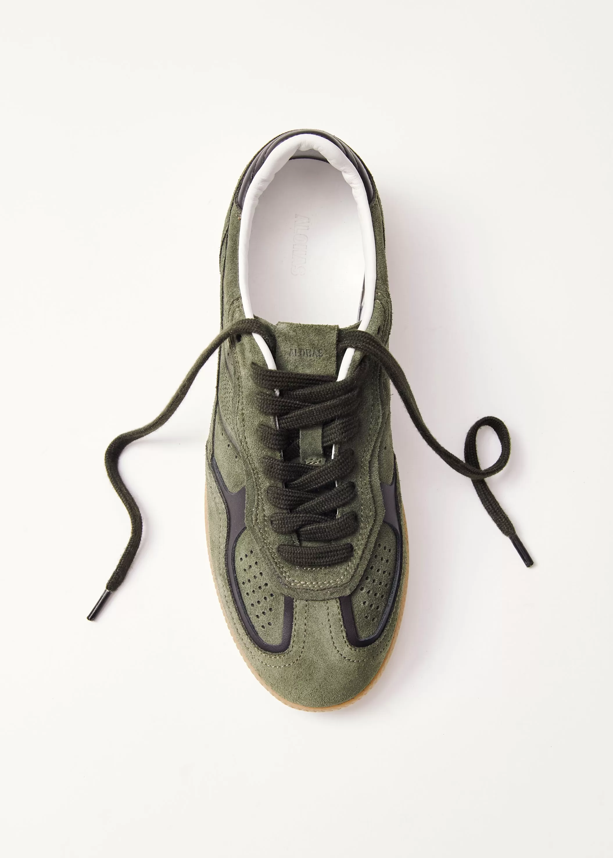 Tb.490 Rife Dusty Olive Leather Sneakers