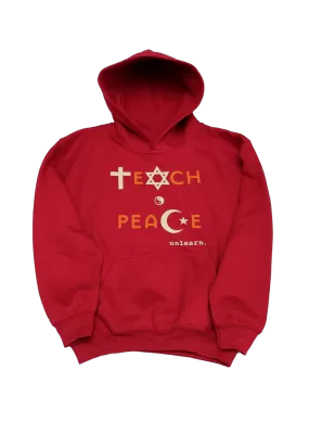 Teach Peace - Youth Hoodie*