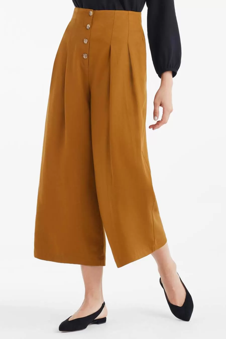 The Button Fly Culottes