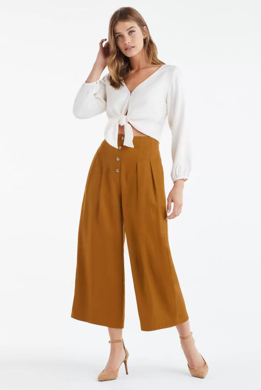 The Button Fly Culottes