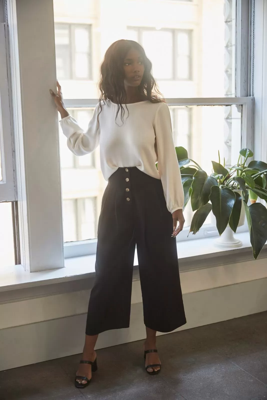 The Button Fly Culottes