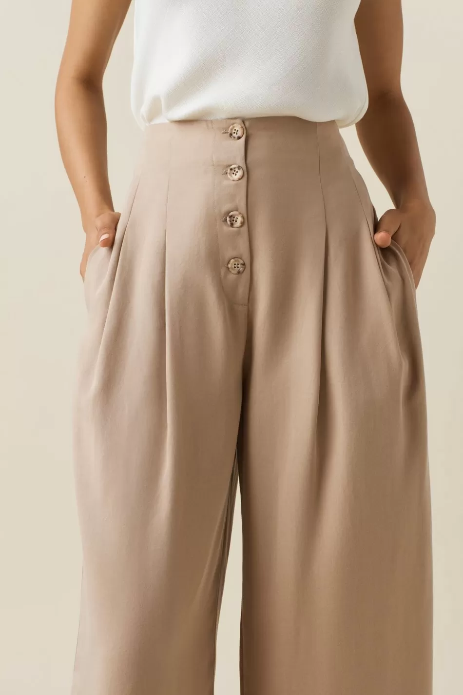 The Button Fly Culottes