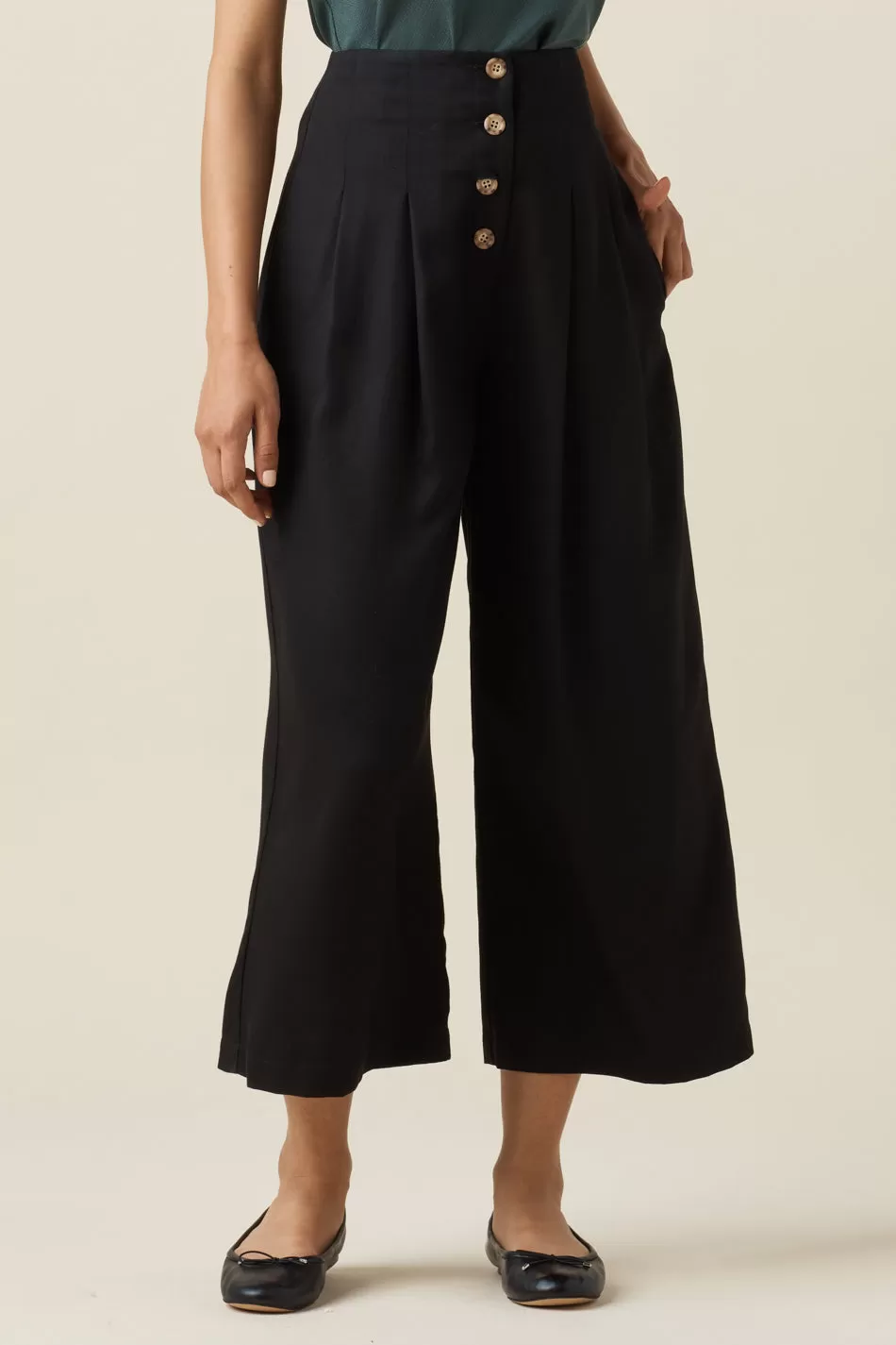 The Button Fly Culottes