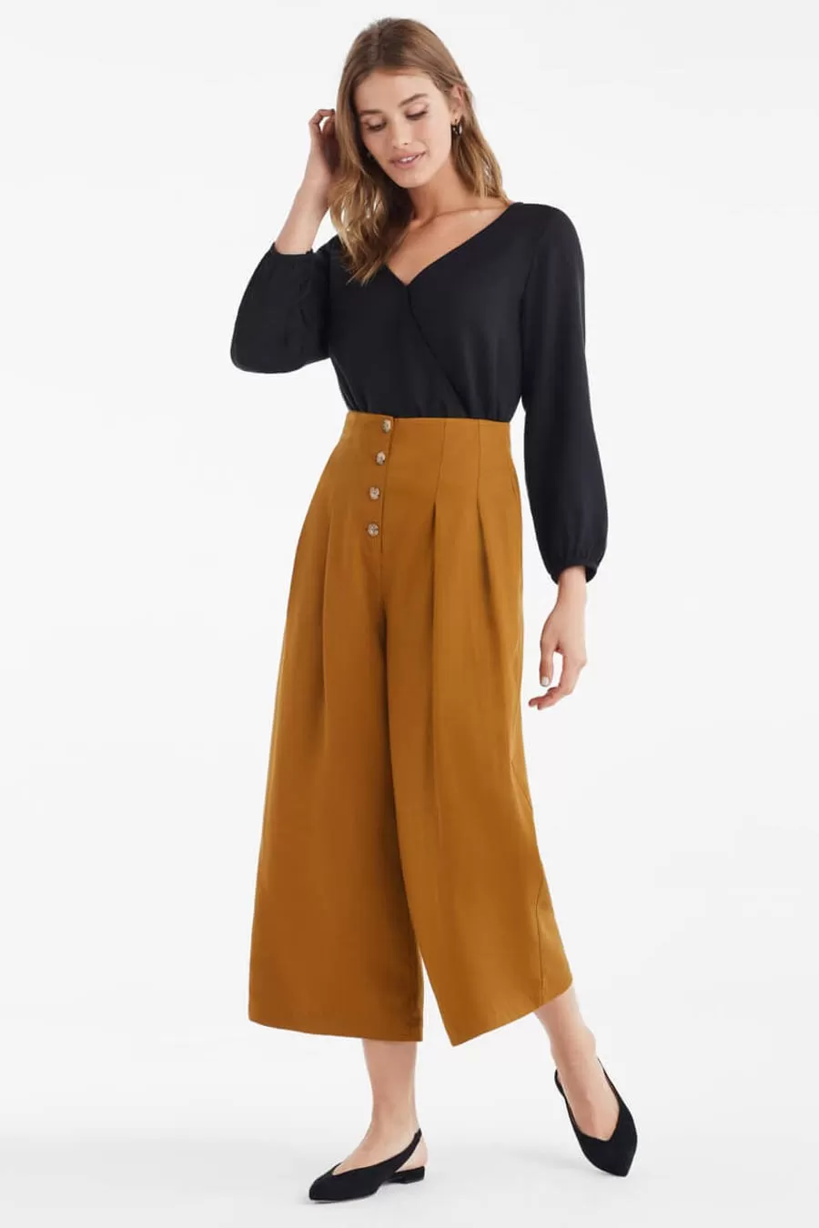 The Button Fly Culottes