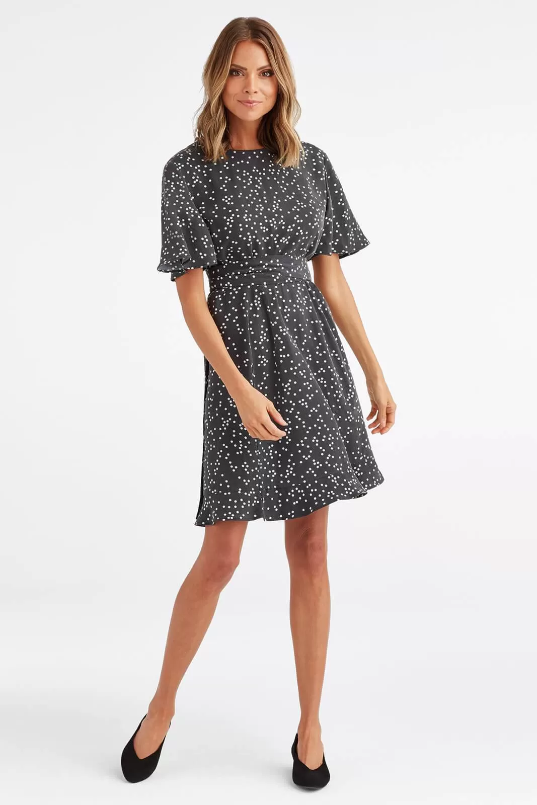 The Tiered Wrap Dress