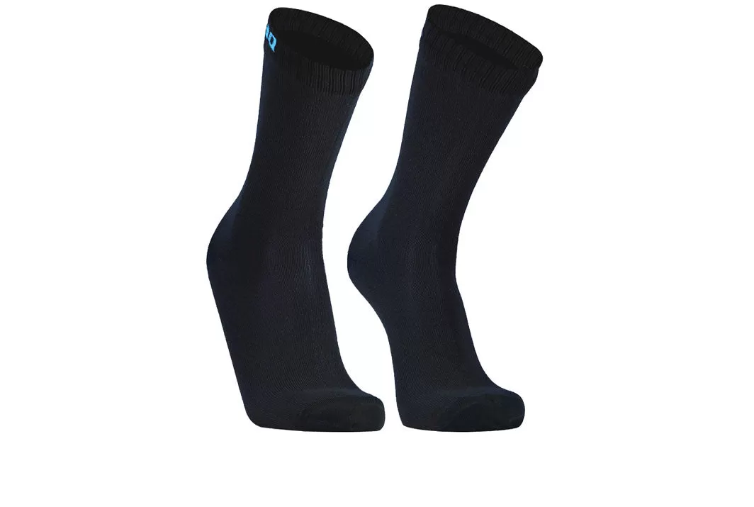 Ultra-Thin Waterproof Sock - Crew - Black