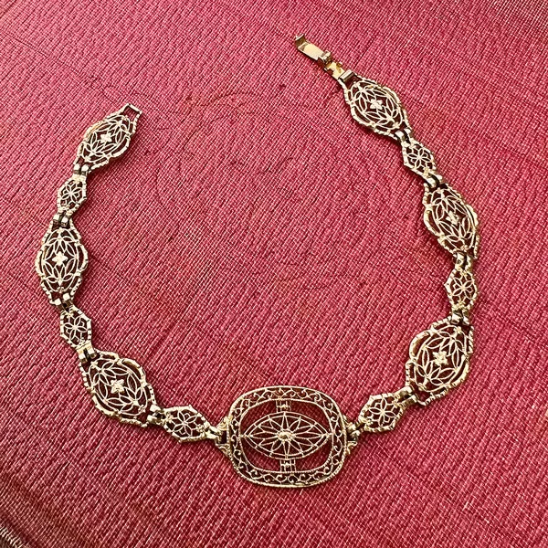 Vintage Filigree Bracelet