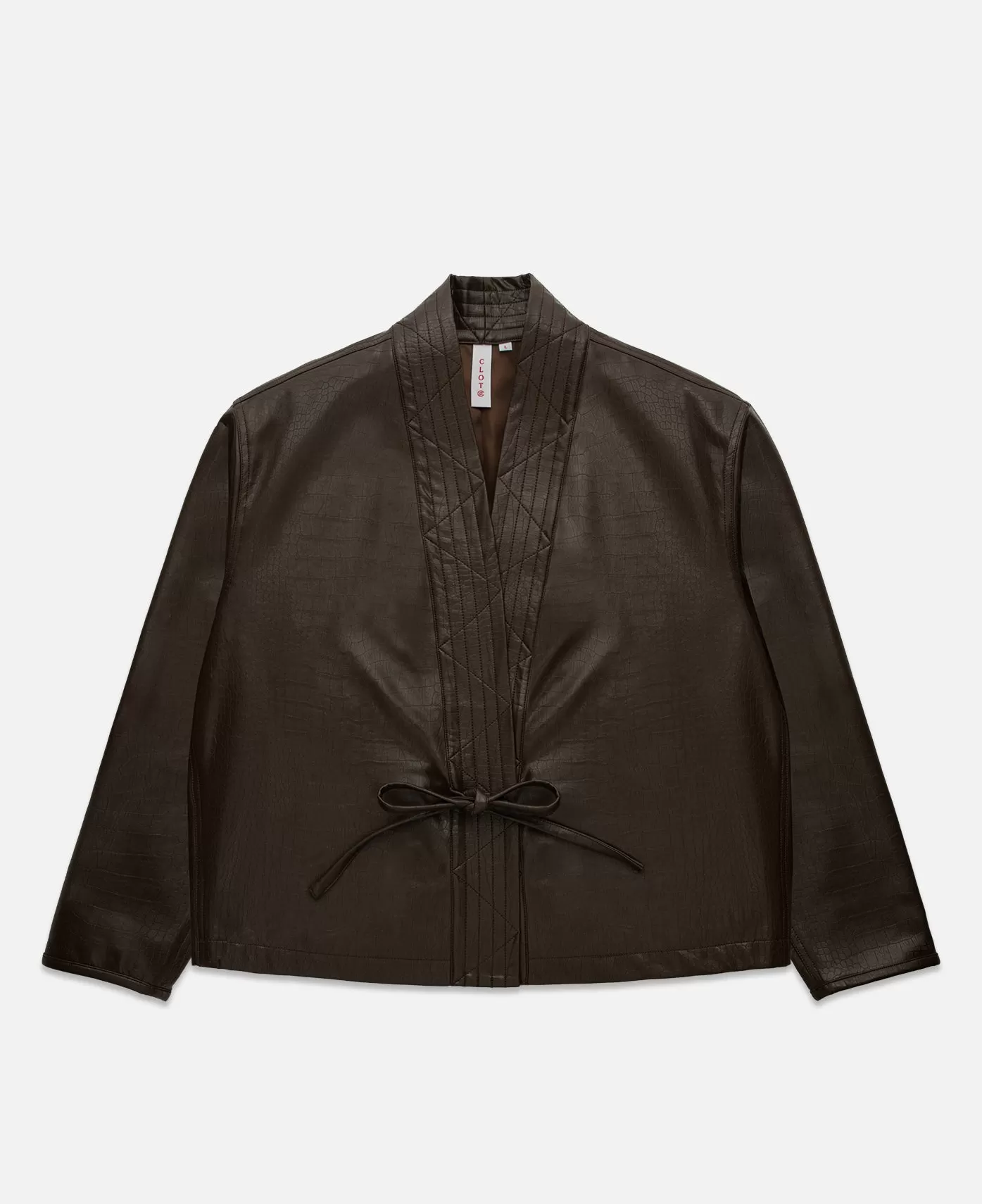 Women's Pu Kimono (Brown)