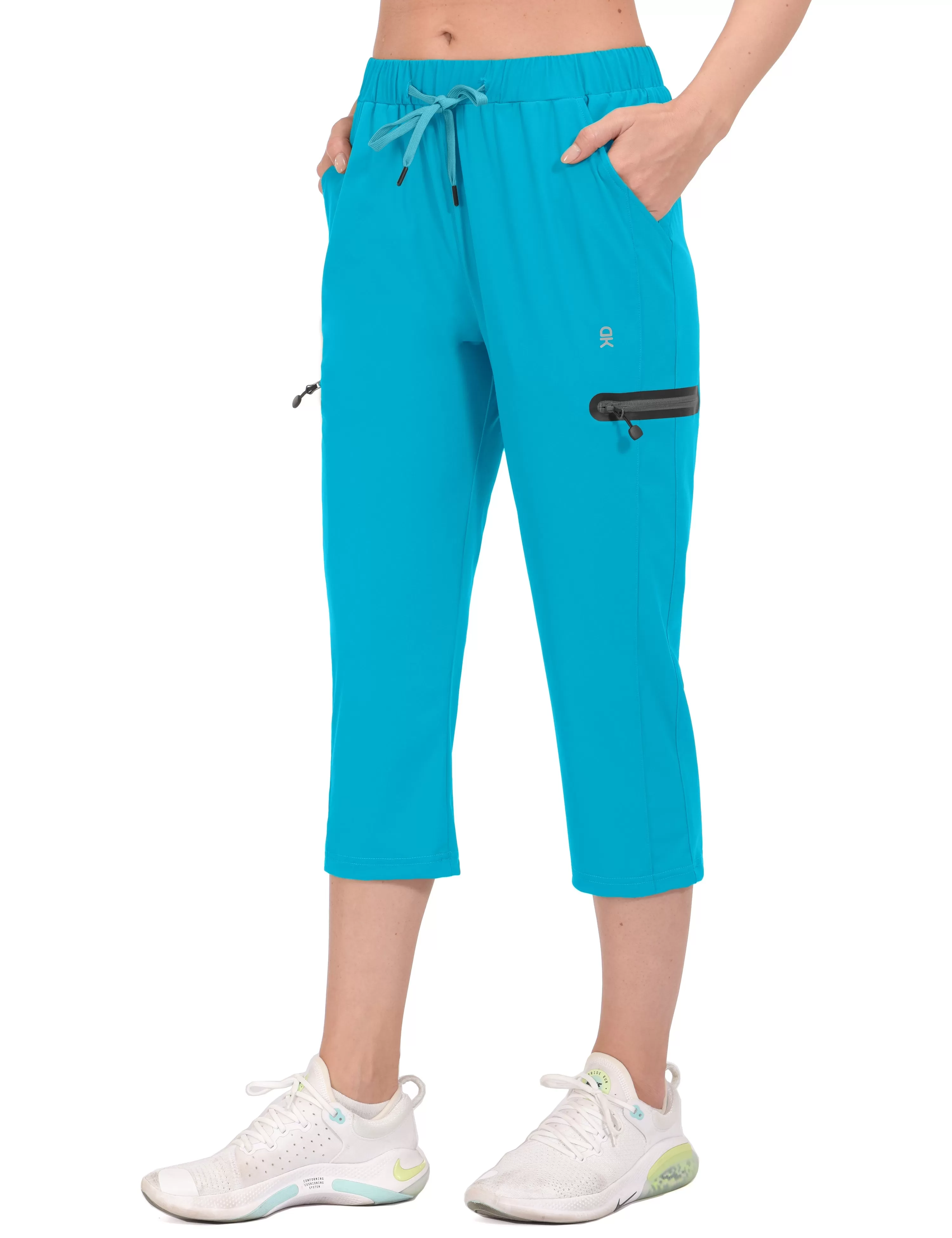 Women's Ultra-Stretch Quick Dry Lightweight Hiking Ankle Pants