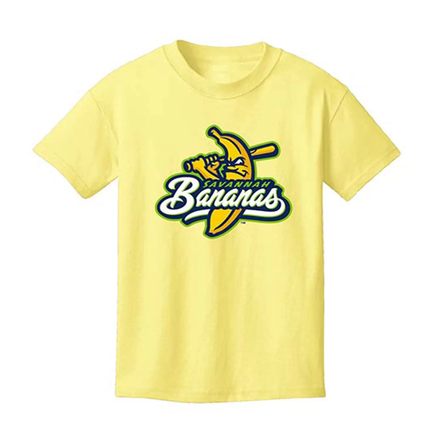 YOUTH Bananas Short Sleeve Primary Logo Tee - Yellow